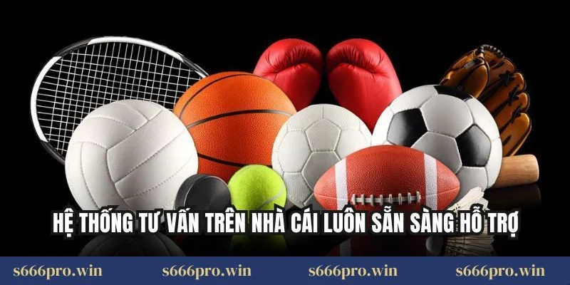 Hệ thống tư vấn trên nhà cái luôn sẵn sàng hỗ trợ